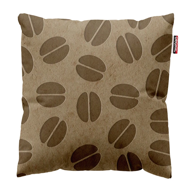 کوسن پاد آفرین طرح قهوه کافی کافه coffee کد 4002 سایز 40*40 سانتی متر