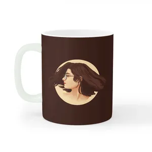 ماگ طرح دخترانه جذاب کد wall-7715