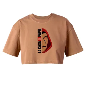 کراپ آستین کوتاه زنانه مدل K107 k