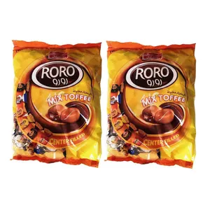 تافی کره ای مخلوط طعم ها رورو شیرین عسل - 800 گرم بسته 2 عددی