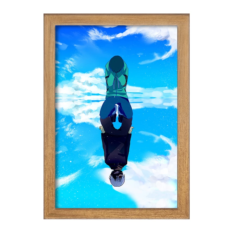 تابلو خندالو مدل کانکی کن انیمه توکیو غول Tokyo Ghoul  کد 11912