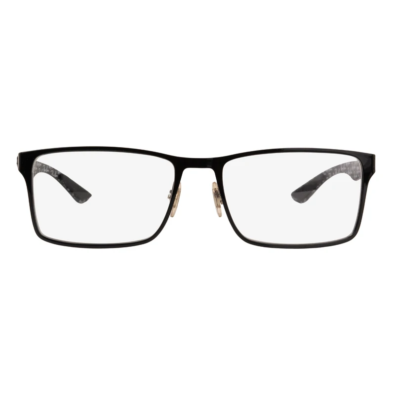 فریم عینک طبی مستطیلی ری بن مدل 0RX8415-2861-55 مناسب برای صورت بیضی، قلب، گرد و مثلث