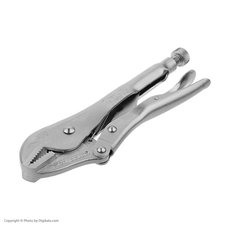 انبر قفلی جنیوس تولز مدل فک تخت کد 530310RA سایز 10 اینچ