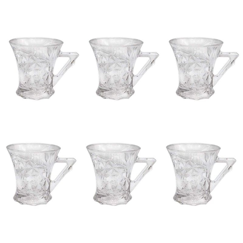 استکان مدل FUJI مجموعه 6 عددی 