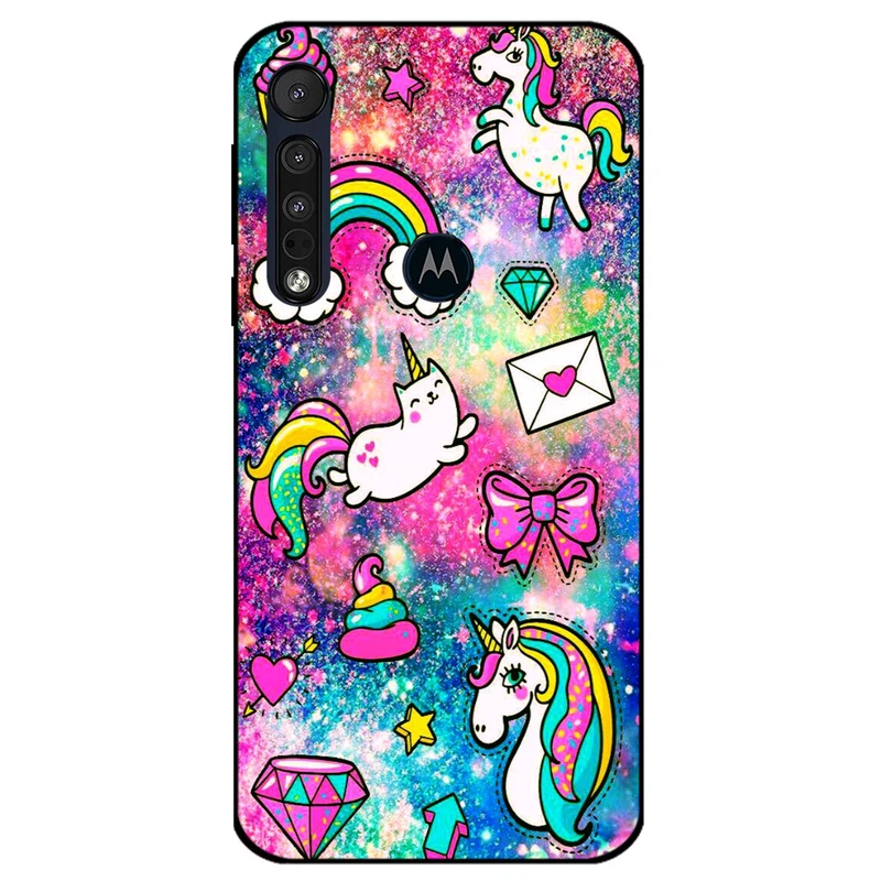 کاور مگافون طرح تک شاخ مدل 8155 مناسب برای گوشی موبایل موتورولا Moto One Macro / G8 Play