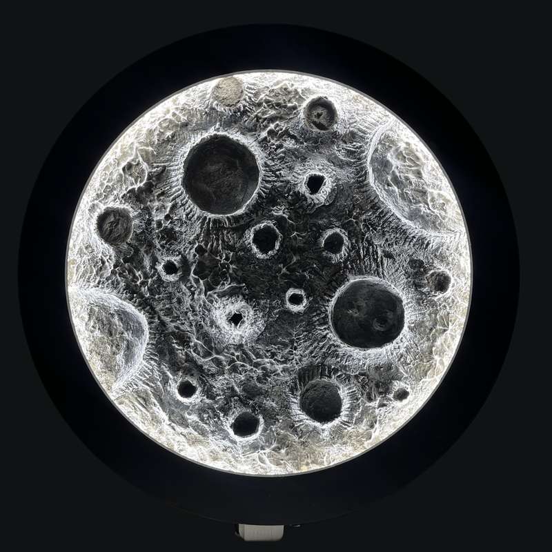 تابلو نوری مدل ماه رویایی