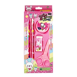 بسته لوازم تحریر مدل HB-888 طرح خرگوش بسته 5 عددی