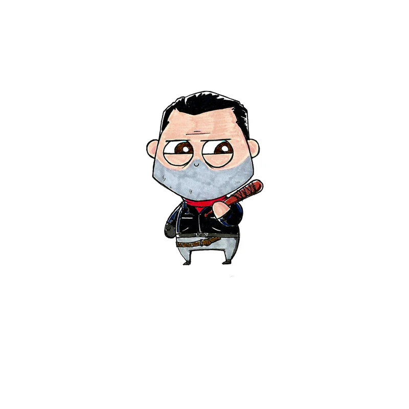 استیکر لپ تاپ و موبایل مدل سریال طرح مردگان متحرک Walking Dead کد 3123