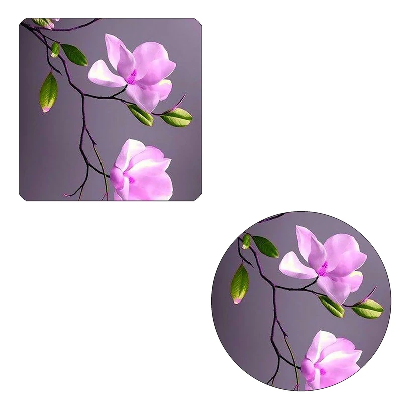 مگنت طرح گل کد M2 به همراه زیر لیوانی