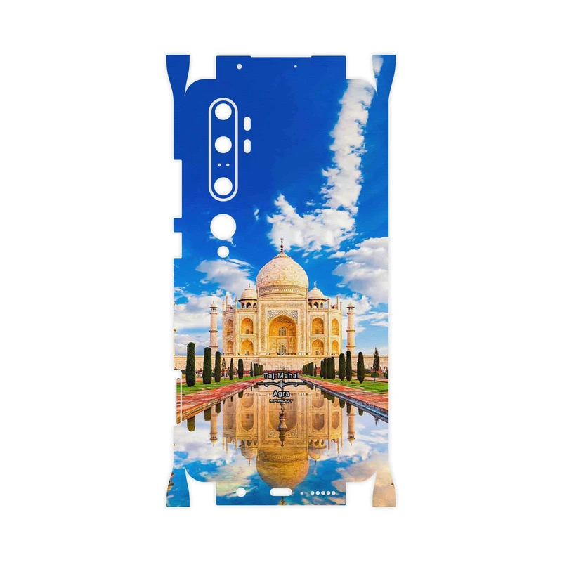 برچسب پوششی ماهوت مدل The Taj Mahal-FullSkin مناسب برای گوشی موبایل شیائومی Mi Note 10 Pro