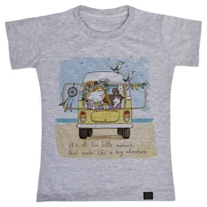 تی شرت دخترانه 27 مدل مسافرت کد G40