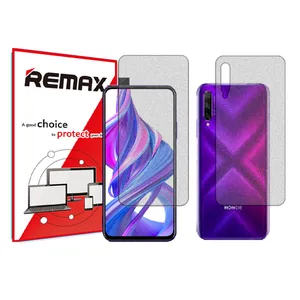 Remax HyMTT model matte screen protector suitable for Honor 9X Pro mobile phone along with back protector