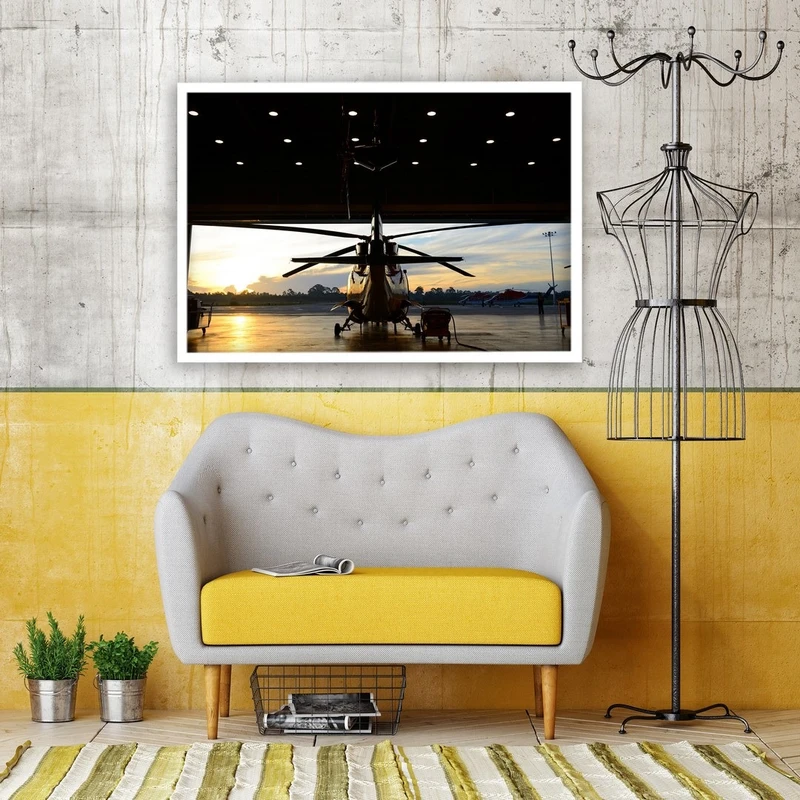 تابلو بکلیت طرح هلیکوپتر مدل W-S1464