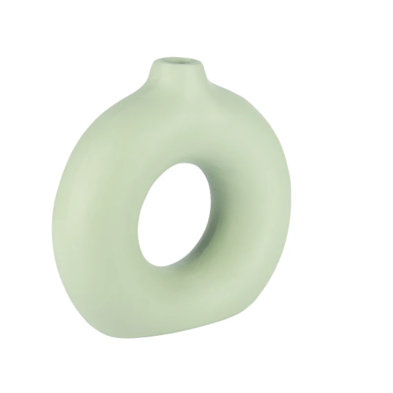 گلدان دکوری مدل دوناتی