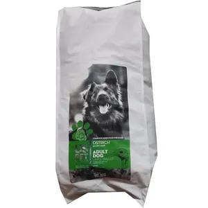 غذای خشک سگ بالغ نژاد بزرگ یو اس پت مدل Large breeds طعم شترمرغ وزن 15 کیلوگرم