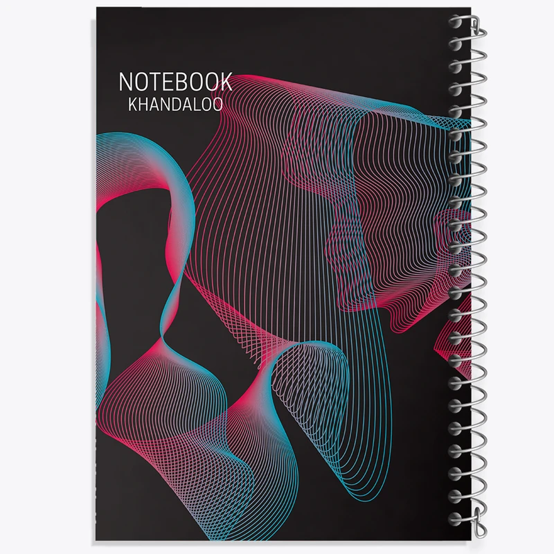 دفتر نقاشی 50 برگ خندالو طرح مدرن کد N1163