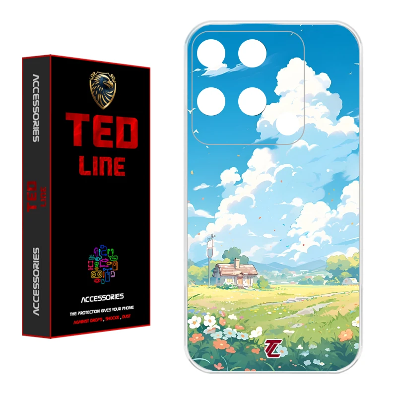 کاور تدلاین طرح منظره کد 1146 مناسب برای گوشی موبایل شیائومی Redmi 10C / Poco C40