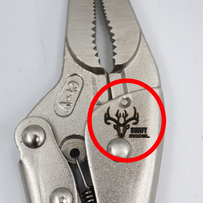 انبر قفلی دم باریک مدل سویفت کد YP-PET-23CM سایز 9 اینچ