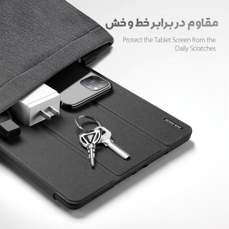 کیف کلاسوری بادیگارد مدل Domo مناسب برای تبلت اپل iPad 7 / 8 / 9 10.2 inch