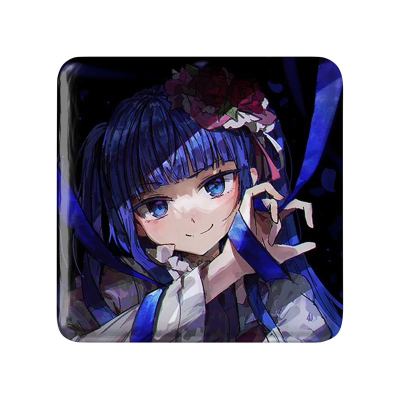 مگنت خندالو طرح بازی اومینکو (Umineko) مدل مربعی کد 34592