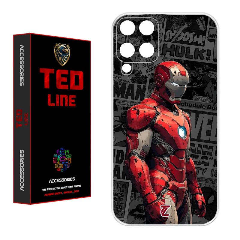 کاور تدلاین طرح آیرون من کد 1161 مناسب برای گوشی موبایل سامسونگ Galaxy A22 4G