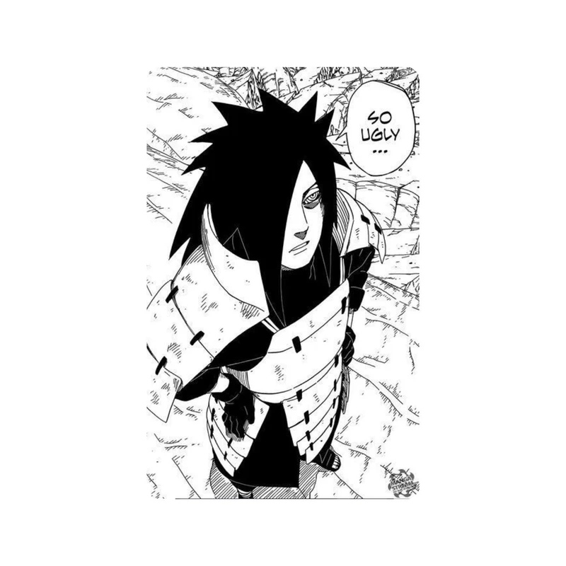 استیکر کارت مدل انیمه طرح ناروتو مادارا اوچیها Naruto Madara Uchiha کد 6100