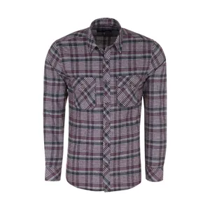 پیراهن آستین بلند مردانه پاتن جامه مدل 102721010212690 پشمی