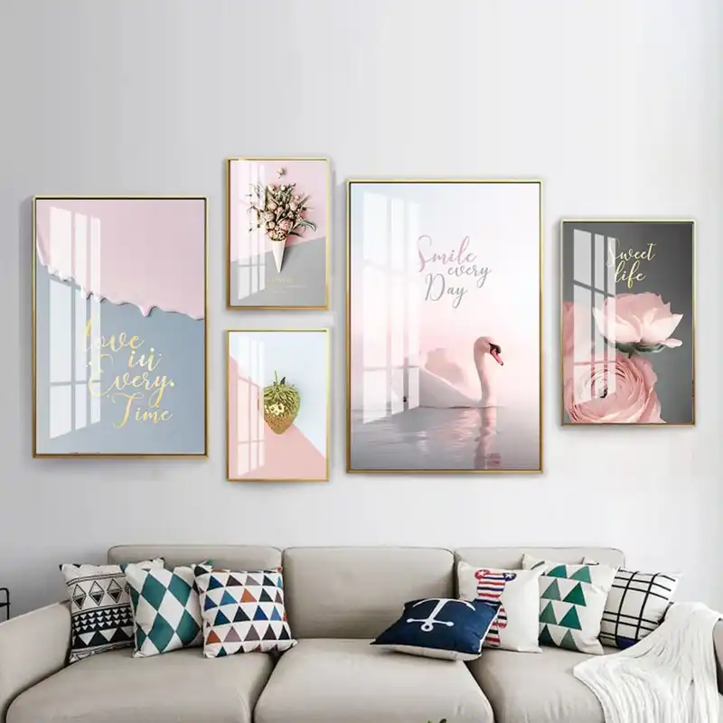 تابلو آتریسا طرح مدرن مدل AT00326 مجموعه 5 عددی