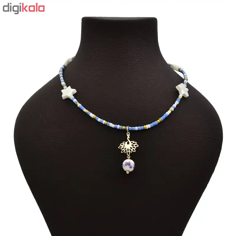 گردنبند طلا 18 عیار زنانه الن نار مدل طاووس 5302977