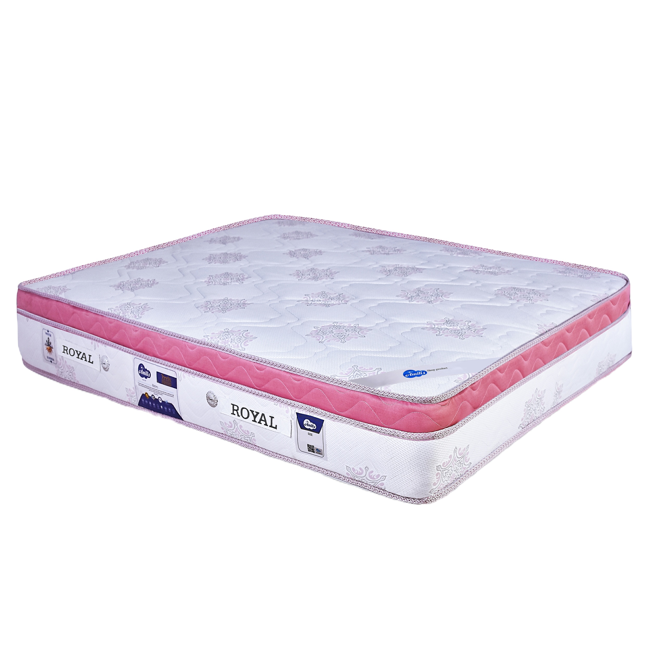 تشک رویال مدل تندیس دو نفره سایز 180x200 سانتی متر