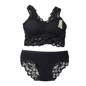  ست شورت و نیم تنه زنانه مدل گیپور دار کبریتی