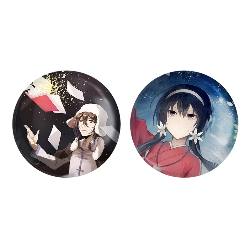 پیکسل خندالو مدل کیوکا ایزومی و فئودر انیمه سگ های ولگرد بانگو کد 1178511784 مجموعه 2 عددی 