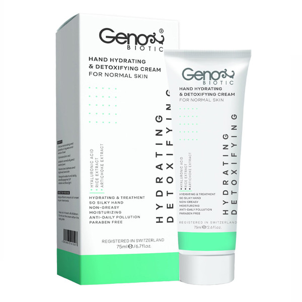 کرم مرطوب کننده ژنوبایوتیک مدل detoxifying حجم 75 میلی لیتر