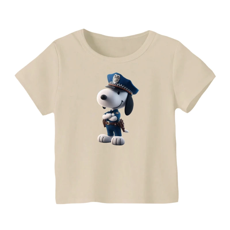 تی شرت آستین کوتاه بچگانه مدل اسنوپی کد ۵