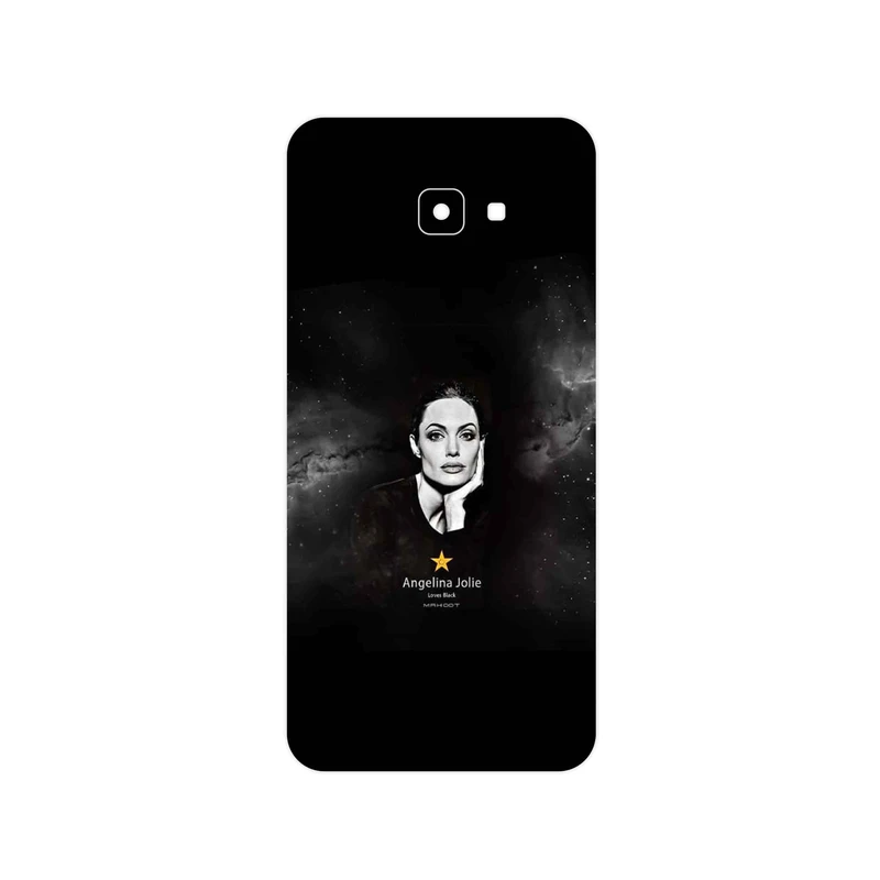 برچسب پوششی ماهوت مدل Angelina Jolie مناسب برای گوشی موبایل سامسونگ Galaxy J4 Core