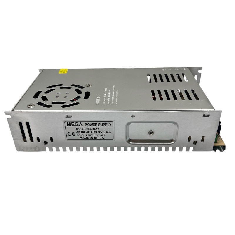 آداپتور 12 ولت 30 آمپر مگا مدل سوئیچینگ کد 12V30A