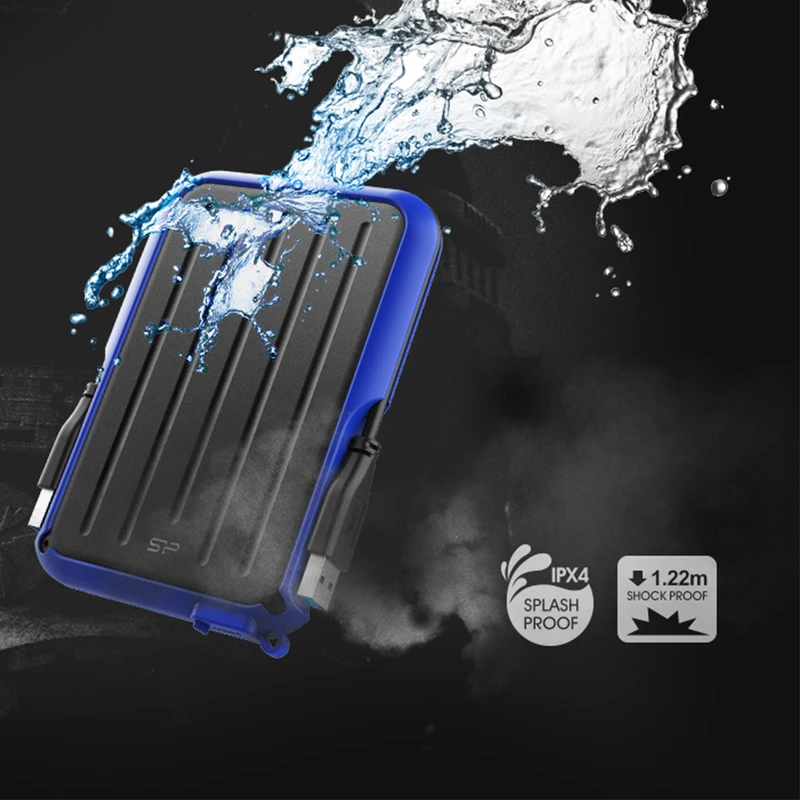 عکس شماره 15 : هارد اکسترنال سیلیکون پاور مدل armor a66 ظرفیت 4 ترابایت