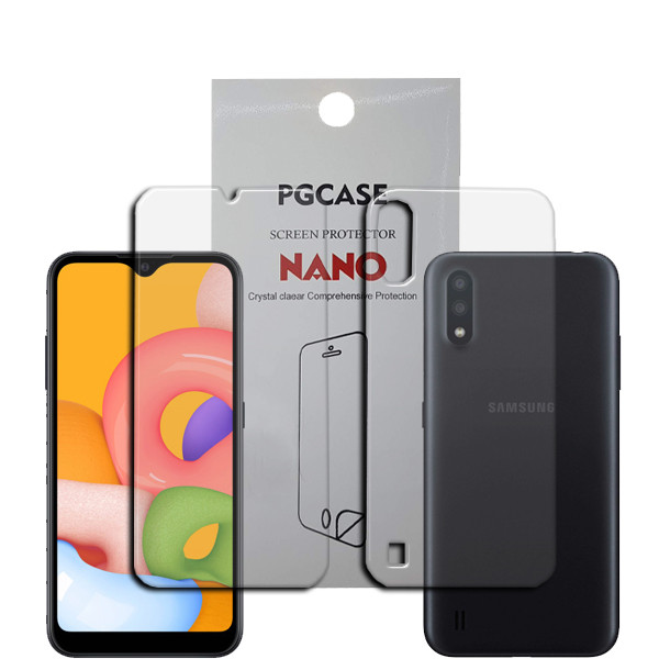 محافظ صفحه نمایش  مدل Star Max مناسب برای گوشی موبایل سامسونگ Galaxy A01 به همراه محافظ  پشت گوشی