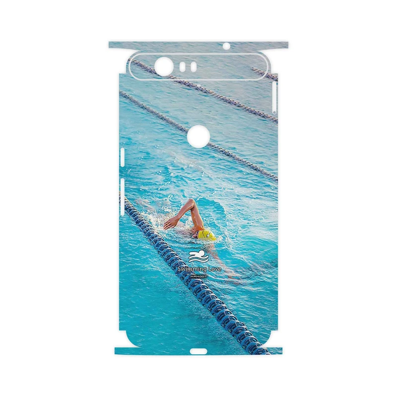 برچسب پوششی ماهوت مدل Swimming-FullSkin مناسب برای گوشی موبایل گوگل Nexus 6P