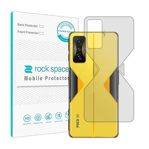 Transparent Rockspace HyGEL model phone back protector suitable for Xiaomi Poco F4 GT mobile phone