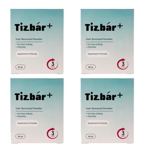 پودر موبر مدل تیزبر پلاس بدون بو وزن 80 گرم بسته 4 عددی