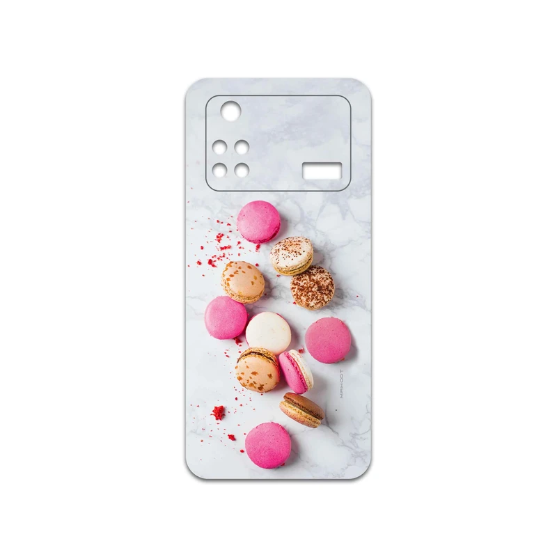 برچسب پوششی ماهوت مدل Macaron-cookie مناسب برای گوشی موبایل شیائومی Poco M4 Pro 4G