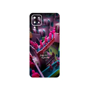 MAHOOT Squid Game Cover Sticker for Samsung Galaxy F12