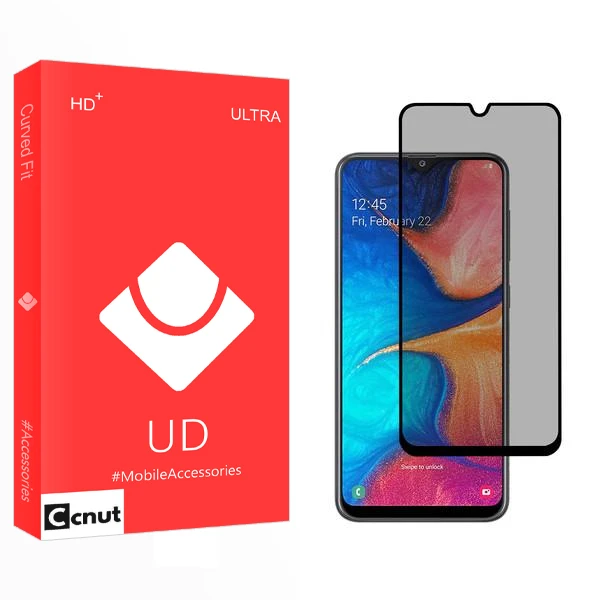 محافظ صفحه نمایش حریم شخصی کوکونات مدل UD2 مناسب برای گوشی موبایل سامسونگ Galaxy A20