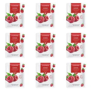 ماسک صورت سادور مدل تمشک وزن 25 گرم بسته 9 عددی