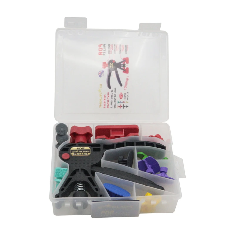 دستگاه تگرگ کشی صافکاری استار لایت مدل YP-SL1004-028مجموعه 28عددی به همراه سری