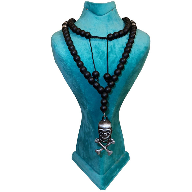 گردنبند مردانه طرح اسکلت 