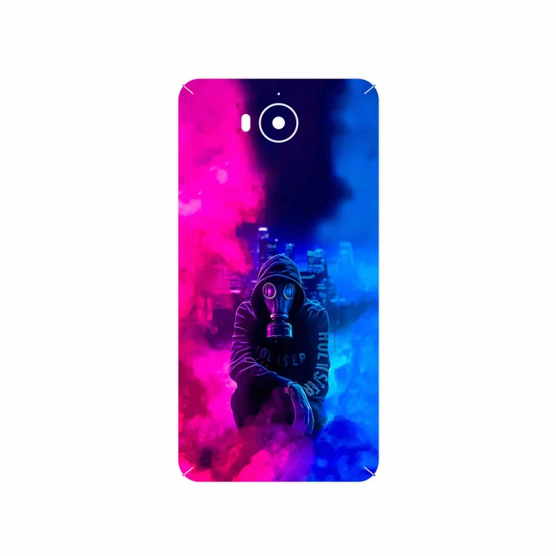 برچسب پوششی ماهوت مدل Smoke Rainbow Digital Art 2 مناسب برای گوشی موبایل هوآوی Y5 2017