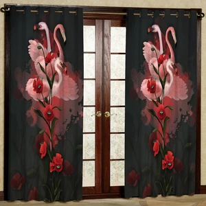 پرده مدل مخمل پانچی کد 2462T2 سایز 200x140 سانتی متر