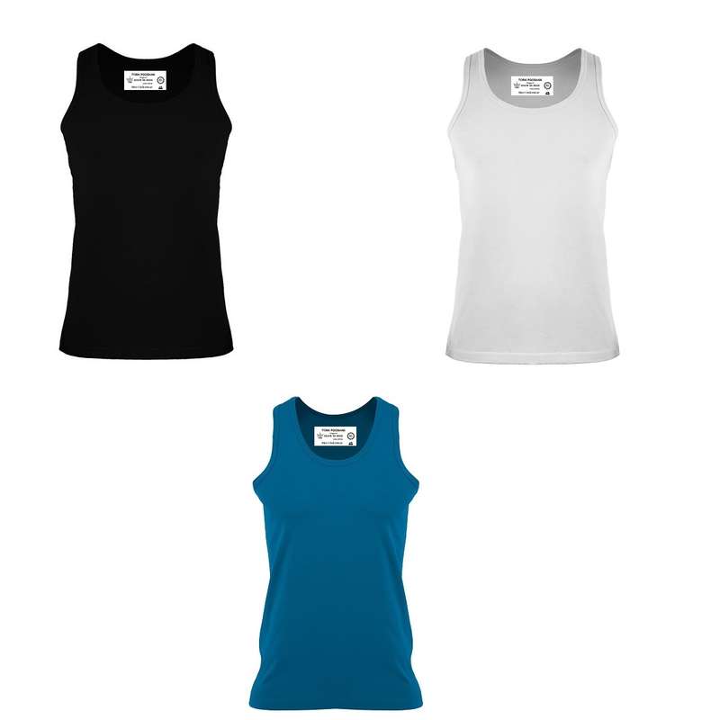 زیرپوش رکابی مردانه مدل MDR40 بسته 3 عددی